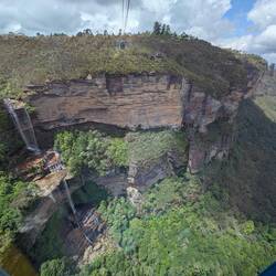 Almost 700 ft above the valley