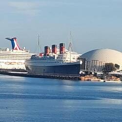Queen Mary (in LA, nicht in HAMBURG 😂 - kleiner Insider!) - genau genommen in LONG BEACH!