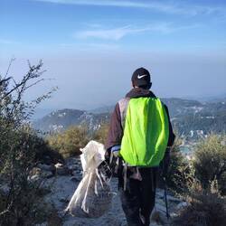 Dharma hat den Sack übernommen, weil er Angst hat, er sei mir zu schwer