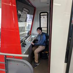 The Funicular driver saw me taking pictures and offered photograph me