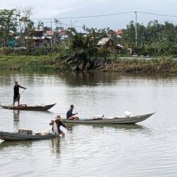 Boats on the river
