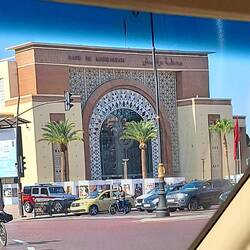 Der Bahnhof in Marrakesch