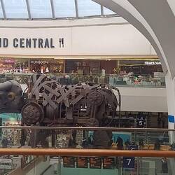 The mechanical bull at New St Station aka Grand Central