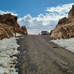 ... auf den Tizi n' Aït Hamad ...