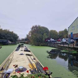 The Silver Propeller Site Brockmoor Junction. Fens Branch ahead and Stourbridge Extension Canal left