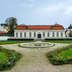 Lower Belvedere from the Privy Garden — Vienna, Austria.