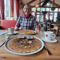 ...hier gibt's Pannekoeken...