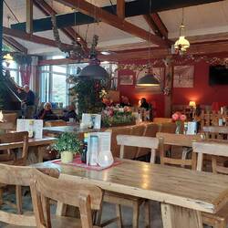 Zum Abschluss kehren wir in der Boerderij ein...