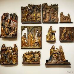 Medieval ecclesiastical art @ the Prunkstall .. Belvedere Palace — Austria, Vienna.