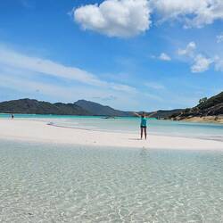 Betty's Beach in Whitehaven Bay