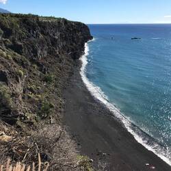 Playa Nueva - Mangón 50 m oben bevors runtergeht.