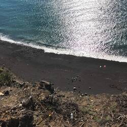 Playa Nueva - Mangón von oben.