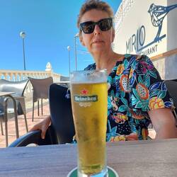 Refreshment stop-we.needed it