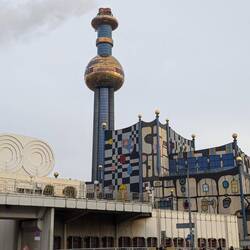 Hundertwassers Müllverbrennungsanlage