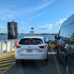 On the Ferry in Port Aransas