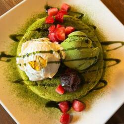 Matcha-Pancake