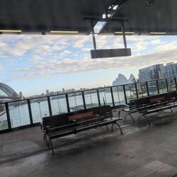 Last view of Circular Quay