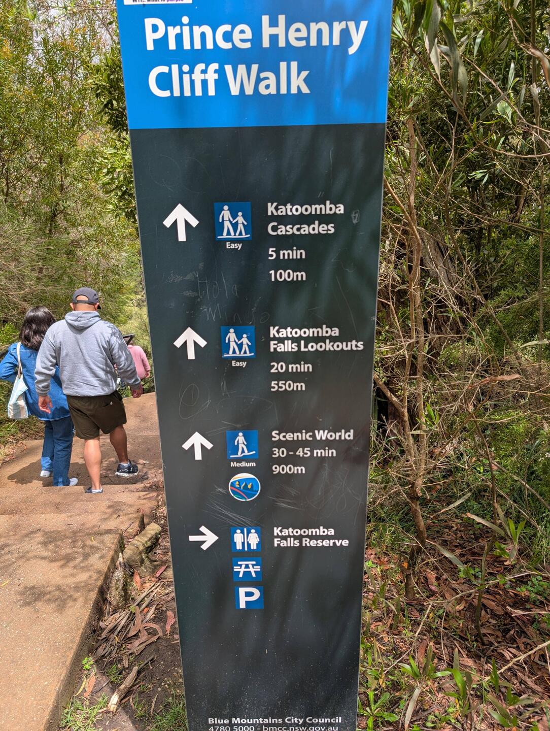 Katoomba falls lookout