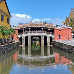 Old Town; Japanese Covered Bridge by day