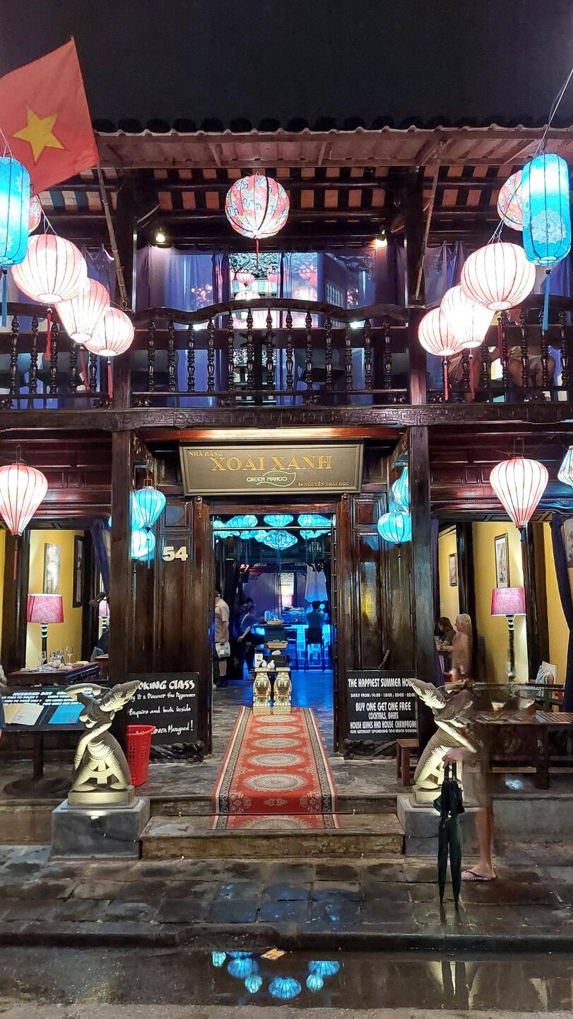 The Green Mango Restaurant...