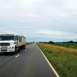 Road from Sanantonio de Areco to Carhue. 560 km...