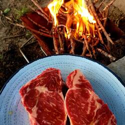 Camping menu: my favourite beef...
