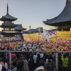 Beaucoup de danseurs