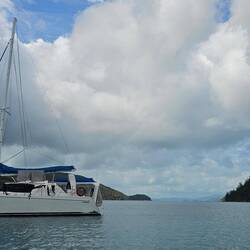 Last view of our boat