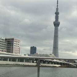 Skytree Tower 634m in 2012 the worlds tallest structure. now 15th with Burj Dubai at 828m