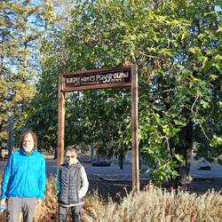 Eliska and Marcel live in a cool neighbourhood in Davis; there's shared orchards & community spaces