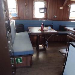 Aufenthaltsraum der Stammmannschaft