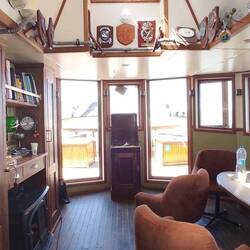 Kapitänskajüte Achterschiff