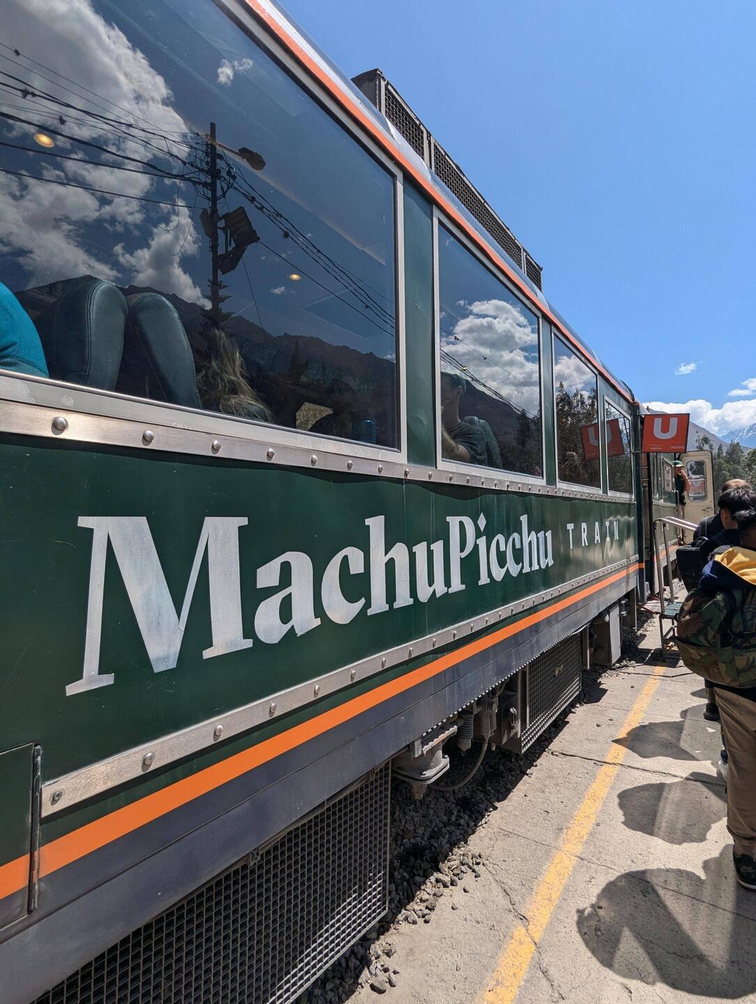 The Machu Picchu train!