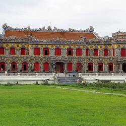 The restored Kien Trung Palace (finished in 2023)