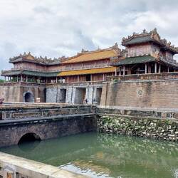 Ngo Mon Gate, the south entrance to the Imperial Palace within the Citadel