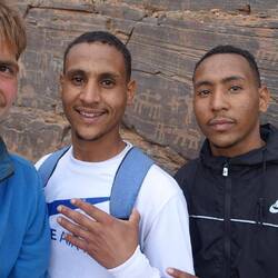 Ich, Hicham und Abedin