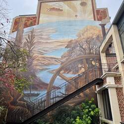 Another cool wall art painting.