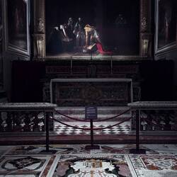 Caravaggio's Beheadding ok John the Baptist