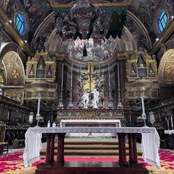 High Altar at St. John's Co-Cathedral
