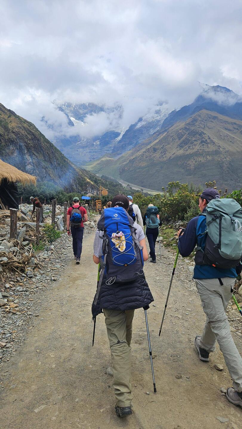 Off we go from Soraypampa🥾