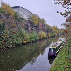 A nice private mooring with the path leading up to the right