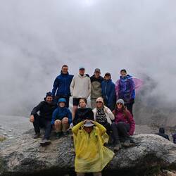 We made it to the top🤟