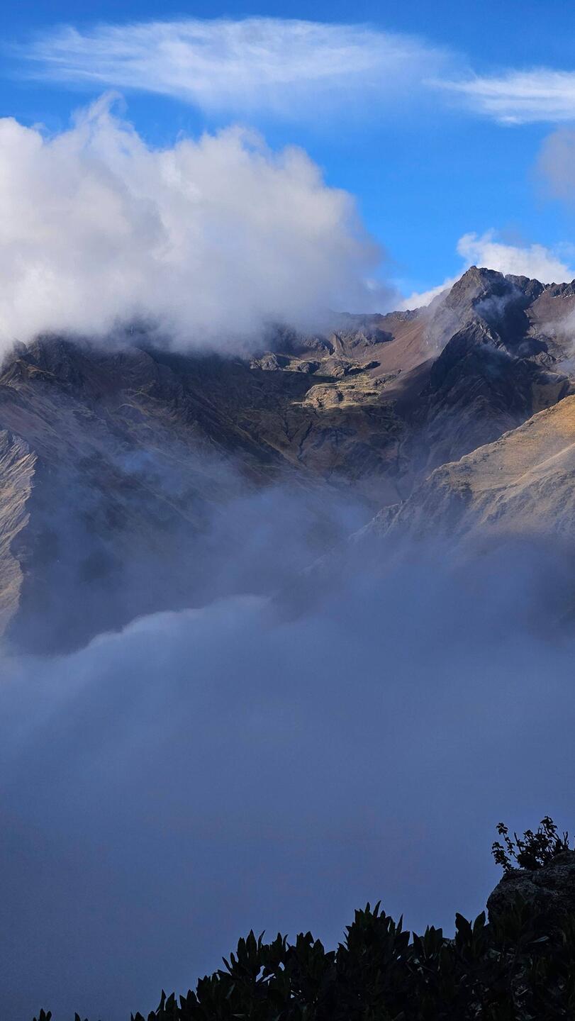 Started the day with this beautiful scenery