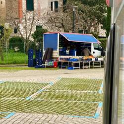 Zum Frühstück hat uns der Obstwagen besucht 😍