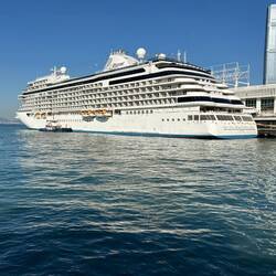 Our home, sweet home for 23 days! Seven Seas Explorer.