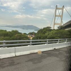 That goes under another bridge.