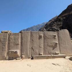 The remains of the Sun Temple
