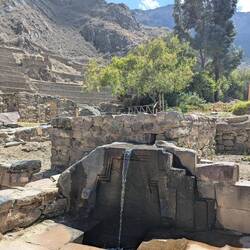 The bath of the Incan Princess