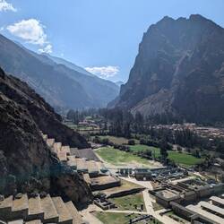 View of Ollantaytambo