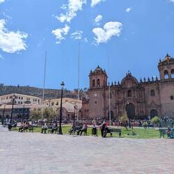 Cusco Cathedral on the plaza de armas